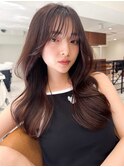 ハイライトバレイヤージュダブルカラーショートカット