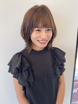 ルーブル(Louvre) 【Louvre】くびれヘア/顔まわり/外ハネ/似合わせ