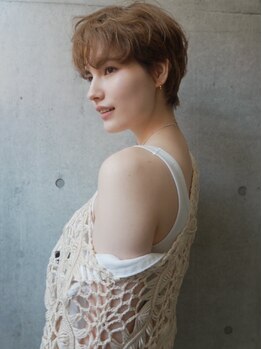 マトウ(MATOH)の写真/骨格に合わせて似合わせショートヘアに！まとまりのよいカットで自宅でも再現性高く朝からセットがラク◎