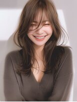 ラベストクズハ(LOVEST KUZUHA)&nbsp;フェイスレイヤー/大人ボブ/韓国風ヘア/くびれボブ/大人ベージュ