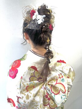 ヘアー アイス 御器所本店(HAIR ICI) 成人式◎大人可愛いゆるふわヘアセット