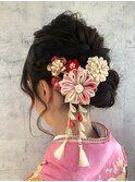 成人式振袖着付け★ヘアセット