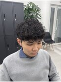 波巻きパーマ　グランジパーマ　本厚木