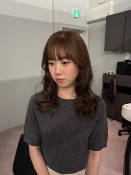 ミッシュバイアーバン(misch by urban.) オリーブグレー/ココアベージュ/透明感カラー