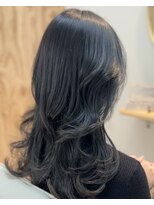 ウチコ 平尾店(u.chi.ko_si)&nbsp;1ブリーチで叶えるブルーブラック