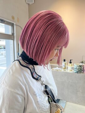 アスラン(ASLAN) 【aslan】ハイトーン/ペールピンク/沖縄ボブ