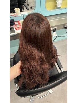 ノー バイ イオエ 西梅田(no. by ioe) ブリーチなしカラー/髪質改善/ミルクティーベージュ/小顔へア