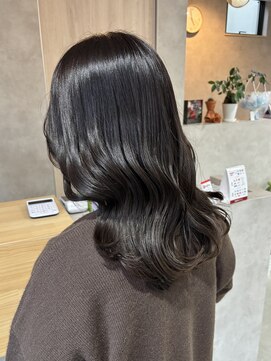 ヌーク(nook.) 黒髪カタログ/クラゲヘアー/オリーブグレー/佐賀