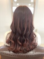 スニップヘア(snip hair)&nbsp;レッドブラウンカラー