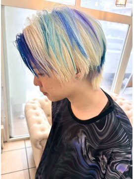 シャルティア(SHALLTIA) ハイトーン/デザインカラー/寒色系カラー/ホワイトミルクティー