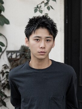 エクスプロア デザイン アクト 三鷹(EXPLORE DESIGN ACT.) メンズスパイキーショートパーマ [三鷹/メンズパーマ]