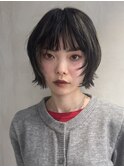 顔まわりデザインカラー/ボブレイヤー/担当者あまね