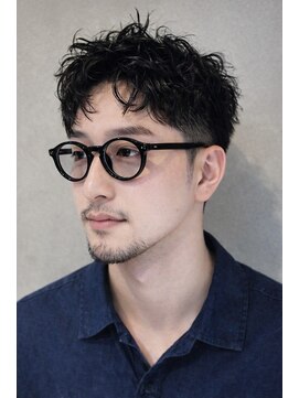 ベル 銀座並木通り店(Belle) 《30代.40代男性へ。大人のメンズパーマ》シャドウパーマ