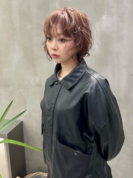 ウム(umu.) スプリングカラー/ピンクブラウン/韓国艶カラー