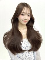 ディスイズ(thisis) 【thisis】オリーブベージュ/韓国風/レイヤーカット