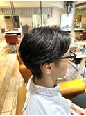 刈り上げないセンターパート &nbsp;大森
