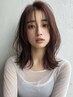 【カット+ヘッドスパ】似合わせカット+頭皮スッキリご褒美スパ