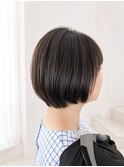 お手入れ簡単ショートボブ