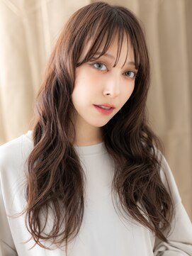 カバーヘア ブリス 川口(COVER HAIR bliss) ローライトカラーデジタルパーマ小顔フェミニンロング20代30代X