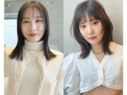 Louwe京都三条【レイヤーカット/カラー/髪質改善/ボブ/顔周り】【7/1NEW OPEN(予定)】の写真