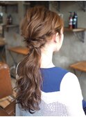 《Noele》ロング×波巻きルーズアレンジ☆