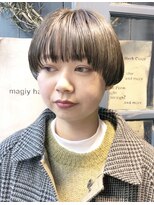 マギーヘア(magiy hair) magiyhair［西部笑］マッシュ