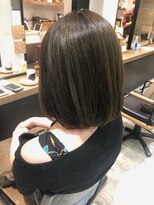 ビヨウシツ ポスタ&nbsp;ボブ×シアーグレージュ　正木ゆかり