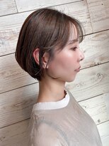 ベルクープス 天王寺店(Belle Coupes)&nbsp;【ベルクープス天王寺】林原加昌　丸みショートボブ