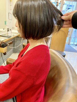 ネオリーブアイム 横浜西口店(Neolive aim) 20代30代40代小顔寄り添いまるみくびれボブ横浜6