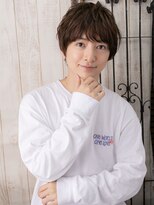 モッズヘア メン 南越谷南口店(mod's hair men) アンニュイで優し気サイドパートショートE