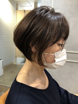 ラボヌールヘアーレーヴ 池袋店(La Bonheur hair reve) 気品あるマダムショート。