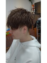 ヘアデザイン ヴォワール(hair & design voir) ツイストパーマ×おすぎ