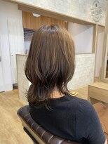 ソッリーソ ヘア(sorriso hair)&nbsp;【sorriso haiｒ桜山】ミディアムレイヤー☆ニュアンスカラー