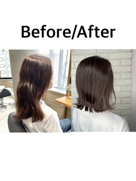 リーオオサカ(Lee Osaka) 【Lee大阪店】ナチュラル☆シンプルボブ/新出奈津樹