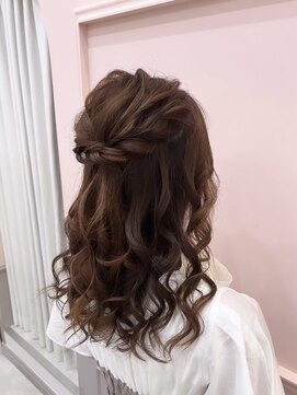 リアン(lien) ルーズハーフアップ♪