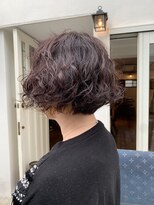 フランチェスカ(Francesca)&nbsp;くせ毛風くるくるパーマボブ/ボブパーマ