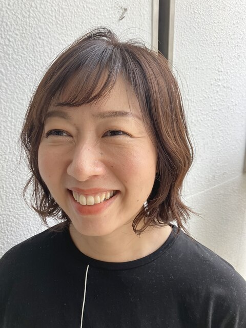 石田ゆり子風ボブ