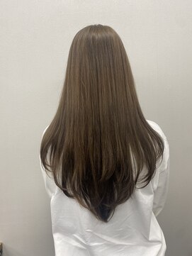 コード 四条河原町駅店(CHORD) ミルクティーベージュ/レイヤーカット/ケアブリーチ/京都河原町