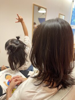 ニノヘアー(nino hair)の写真/[キッズスペースあり]お気軽にお越しください◎お子様の髪のお悩みもお聞かせください。