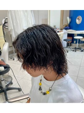 アッシュ 関内店(Ash) メンズカット　ベーシック波巻ツイストスパイラル