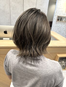 ヘアガーデン オフ(hair garden off) グレージュレイヤーボブ