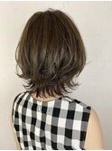 外ハネネオウルフ×ハイライトボブウルフ　ウルフカット