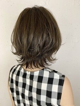 ダブルトーキョー シブヤ(W-TOKYO SHIBUYA) 外ハネネオウルフ×ハイライトボブウルフ　ウルフカット