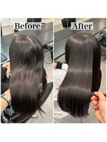 リラエ(North Lyrae)&nbsp;髪質改善縮毛矯正Before/After★