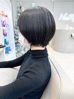 ネイロ 北千住(NeiRo)&nbsp;小顔ショートボブカラー大人ショートボブひし形ショートカット