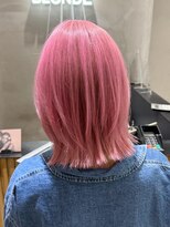 ブロンド 町田(BLONDE)&nbsp;ピンク/ピンク系カラー/プチウルフ/ボブレイヤー