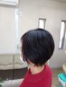 【ソフト縮毛】　極(きわみ)コンディショニング　+　カット　　￥11880～