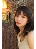 「やわらかミディアムボブ