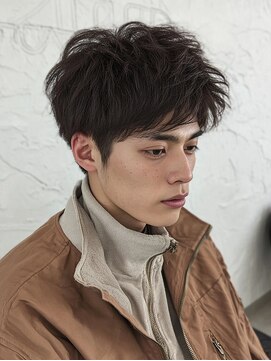 メンズプライマル(Men’s PRIMAL) MEN'S HAIR/ブルーブラック/フェザーパーマ/千葉駅