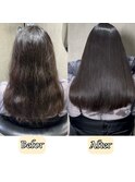 【髪質改善ストレート】圧倒的に柔らかい手触り